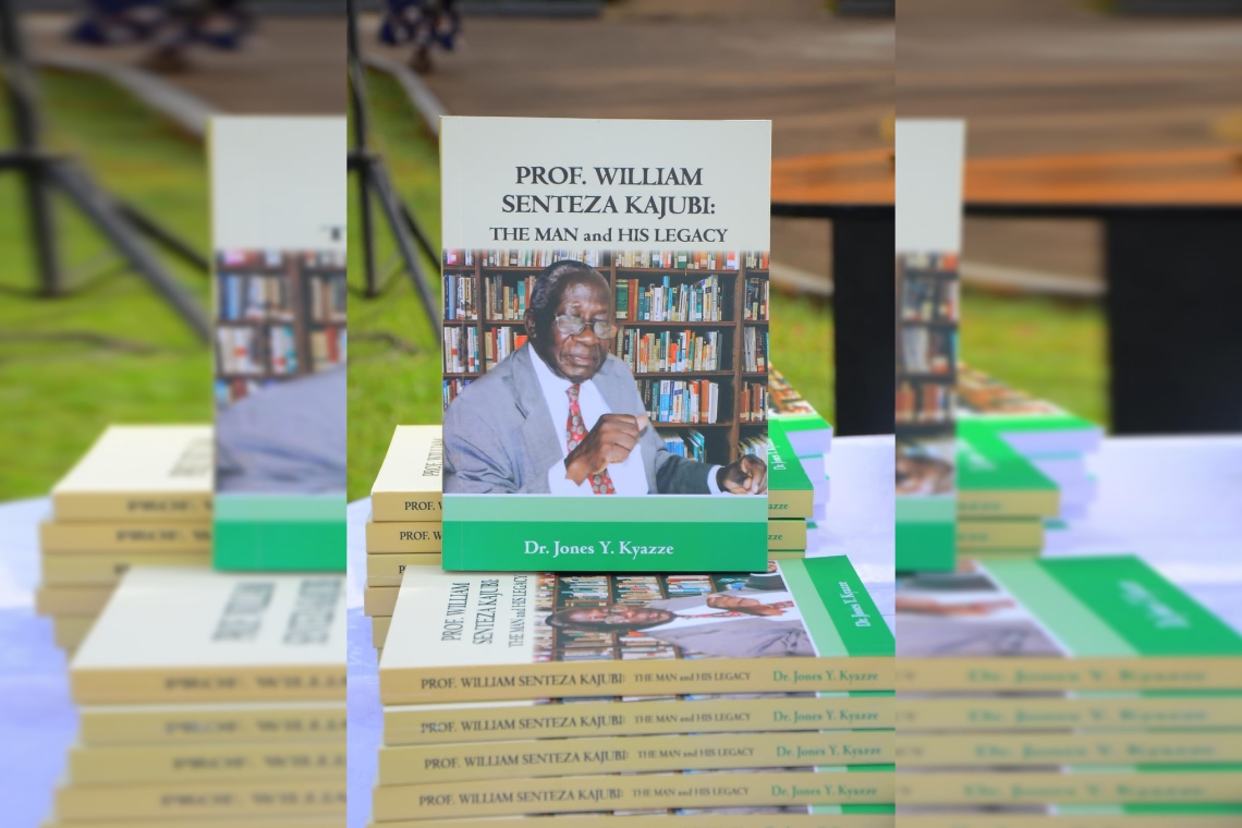 Ekitabo, 'Prof. William Ssenteza Kajubi: The Man of His Legacy,' ekyatongozeddwa ku mukolo Ekitabo, 'Prof. William Ssenteza Kajubi: The Man of His Legacy,' ekyatongozeddwa ku mukolo